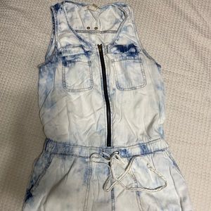 Denim Romper